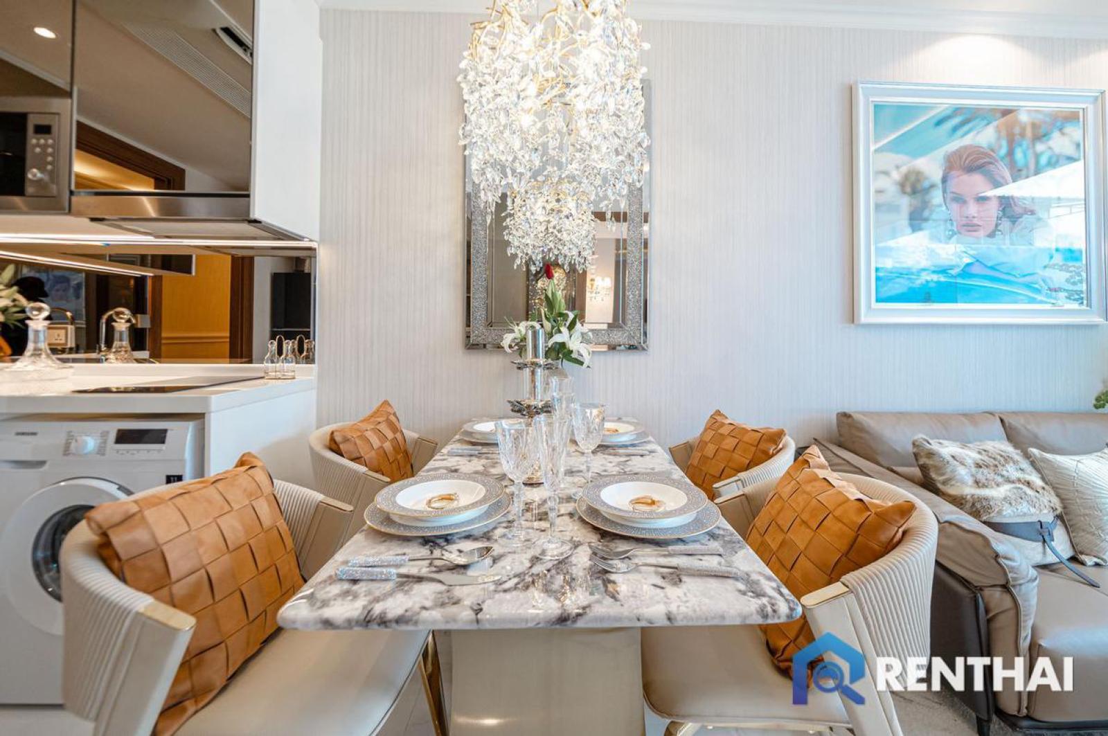 Stylish Riviera Malibu Condo in Pattaya 1bed, Furnished, Pet-Friendly - 6.29 Mb Thb – รูปที่ 4