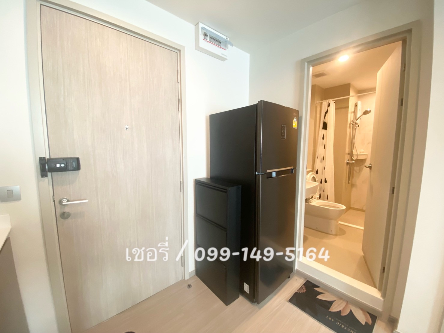 เช่าคอนโด Aspire Erawan Prime ห้องสวยใหญ่ One Bed Plus มีแอร์ทุกห้อง บิ้วอินจัดเต็ม เฟอร์นิเจอร์ครบๆ ติดBTSเอราวัณ / โทร 099-149-5164 – รูปที่ 4