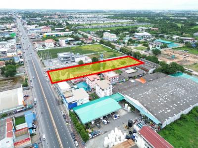 Land for sale, next to Sai Pracharat Road, 3 rai, 3 ngan, 68.7 sq w, suitable for business, KK