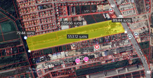 Romklao land / 27 rai 3 ngan 50 square wah (sell), Land Romklao / 27 RAI 3 NGAN 50 Square wa (For Sale) AA501