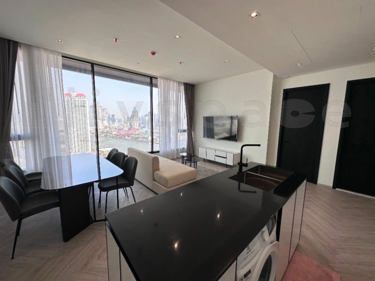 ▚ LF185ツ ให้เช่า: Chapter Charoennakhon Riverside – 2 Bed 68.6 ตร.ม. 🌊🎆 วิวแม่น้ำ + Icon Siam ชมพลุได้จากห้อง ราคาดี ส่วนกลางจัดเต็ม
