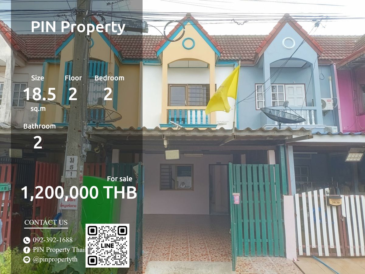 ขายทาวน์โฮม 2 ชั้น ราคาเบาๆ เพียง 1.0 ล้านบาท! – รูปที่ 2