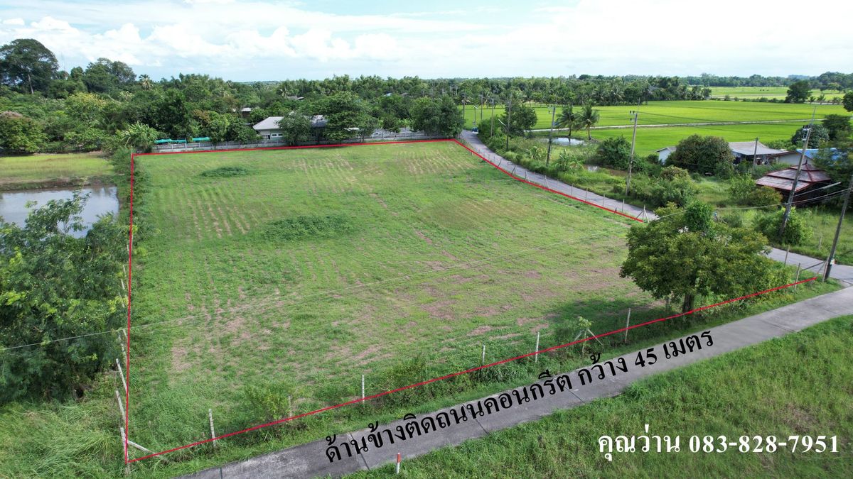 ขายที่ดิน 3 ไร่ 1 งาน ถมเต็มพื้นที่ หน้ากว้างติดถนน 100 เมตร วิวเขา เขตชุมชน – รูปที่ 3