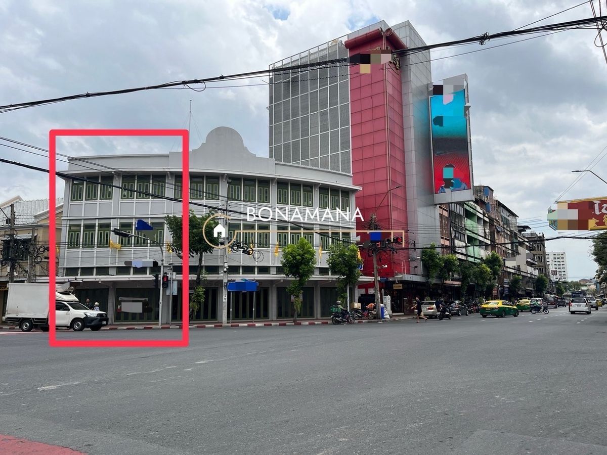 ให้เช่า อาคารพาณิชย์ทำเลทองห้องมุม สี่แยกถนนเยาวราช-เวิ้งนาครเกษม (MRT สามยอด 600m) – รูปที่ 2