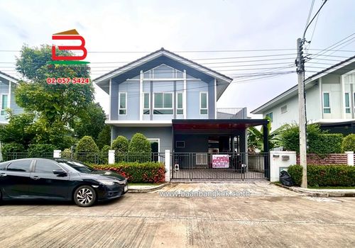 บ้านเดี่ยว โครงการ เพอร์เฟค พาร์ค แจ้งวัฒนะ-ราชพฤกษ์ เนื้อที่ 50.8 ตร.ว ตำบลบางตะไนย์ อำเภอปากเกร็ด นนทบุรี