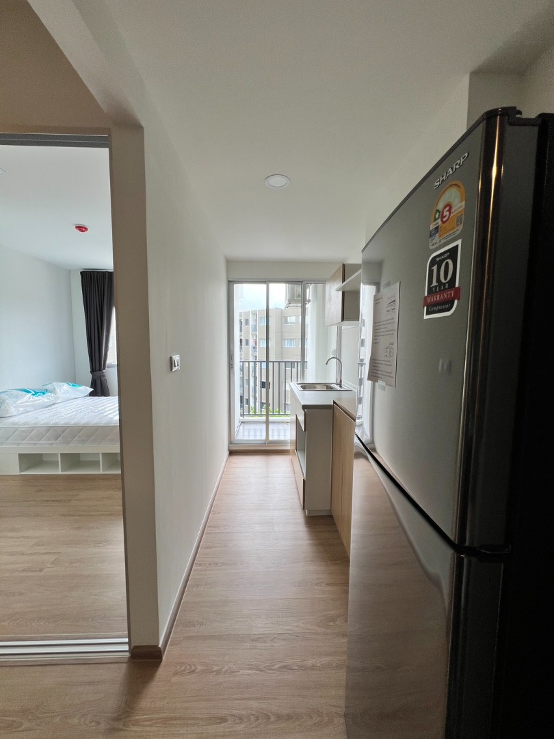 🔥Urgent for rent, new room ready to move in 🔥Sena Eco Town Rangsit Station, project has a shuttle to Rangsit Station, Red Line/Rangsit University, rent 7,500 baht/month, accepting both Thais and foreigners (with 6 month / 1 year rental contract) RentNex B
