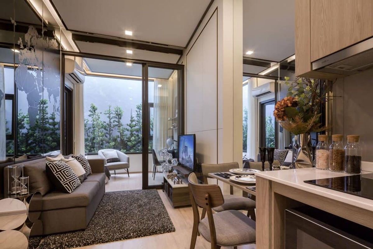 1Bed Plus ตกแต่งหรูหรา เฟอร์นิเจอร์ครบ⭐ให้เช่า Centric Ratchayothin (เซ็นทริค รัชโยธิน) – รูปที่ 3