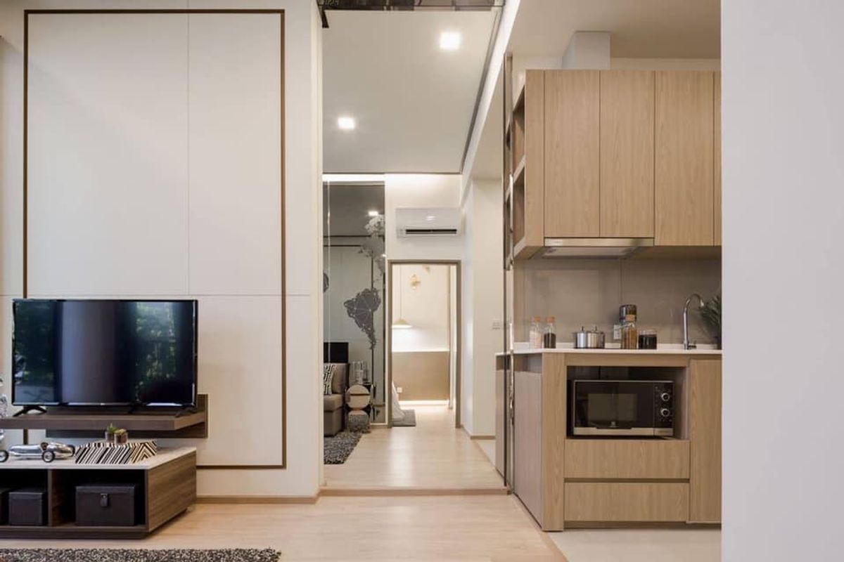 1Bed Plus ตกแต่งหรูหรา เฟอร์นิเจอร์ครบ⭐ให้เช่า Centric Ratchayothin (เซ็นทริค รัชโยธิน) – รูปที่ 2