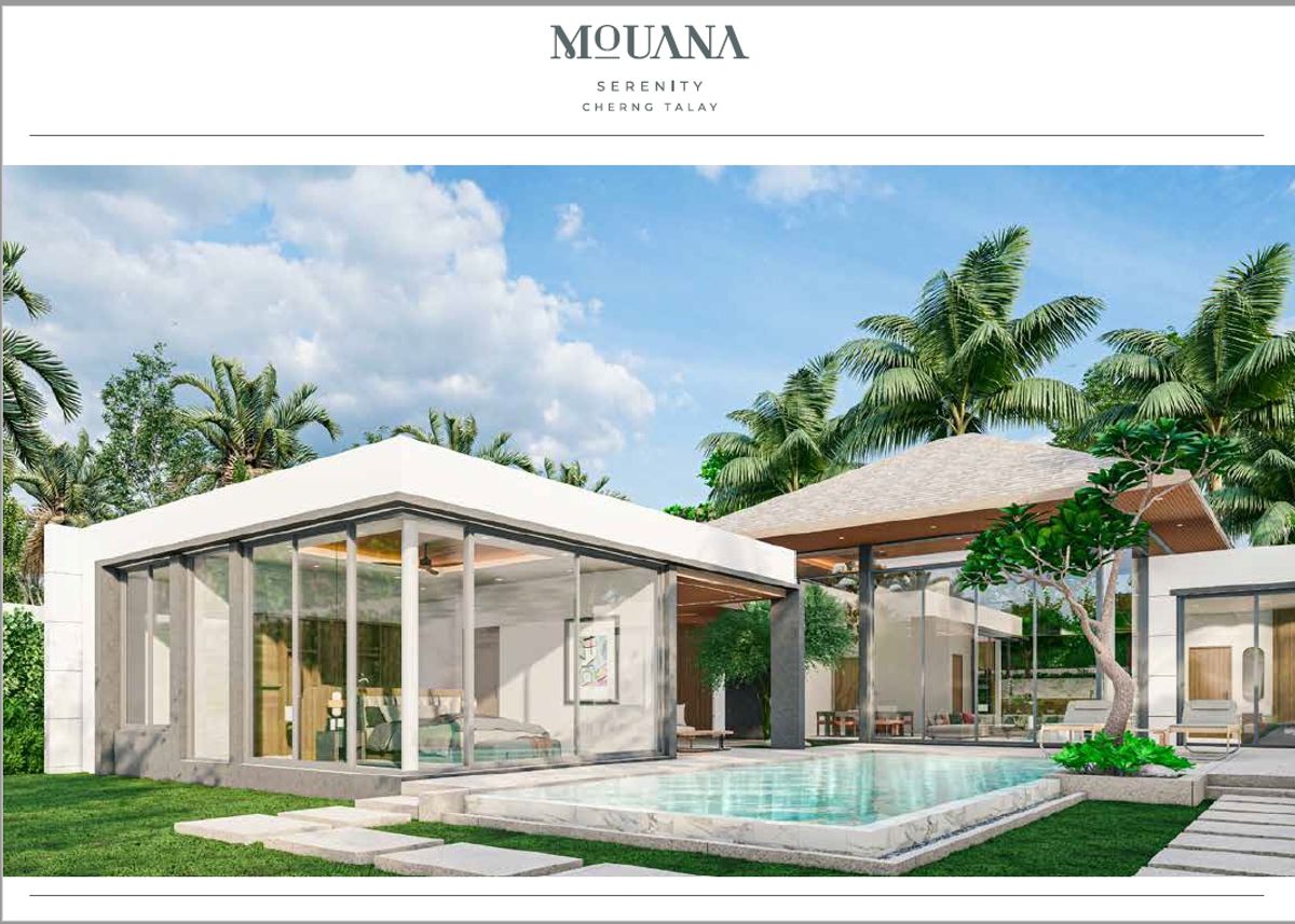 PKT-VIL-04 Mouana Serenity Cherng Talay – พูลวิลล่าหรูใจกลางธรรมชาติ เชิงทะเล ภูเก็ต – รูปที่ 3