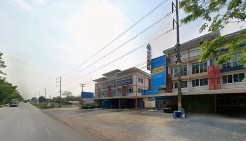 Sell 3 -storey commercial building, 19 square meters, 3 parking on Chachoengsao -Kabin Buri Road, Kabin Buri District Prachinburi Province