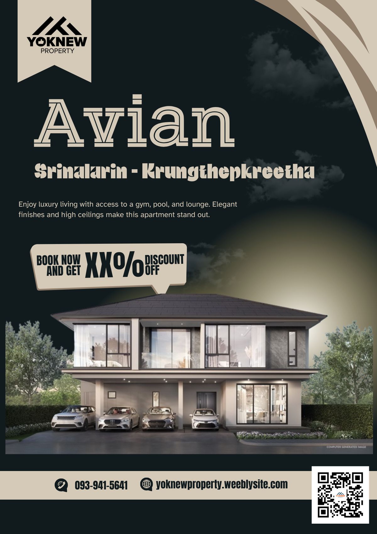 🏡 Avian กรุงเทพกรีฑา | บ้านเดี่ยวใหม่ 3 นอน 4 น้ำ มีห้องแม่บ้าน พร้อมอยู่ ใกล้โรงเรียนนานาชาติ! 🏡 Avian กรุงเทพกรีฑา | บ้านเดี่ยวใหม่ 3 นอน 4 น้ำ มีห้องแม่บ้าน พร้อมอยู่ ใกล้โรงเรียนนานาชาติ!