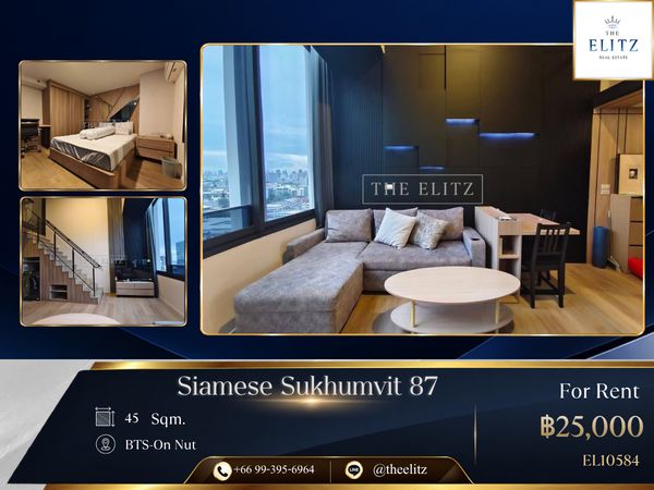 ✨ Hotel-Managed Duplex Residence | Superior Service Standards By Ramada Wyndham - High Ceiling Loft Design | Short Distance to BTS-Bang Chak & Expressway - Exclusive Living ✨