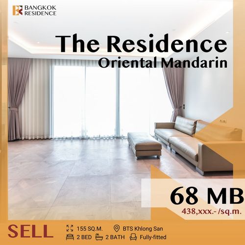 🔥 Ultra luxury Riverfront Living🔥 The Residence at Mandarin near BTS Khlong San