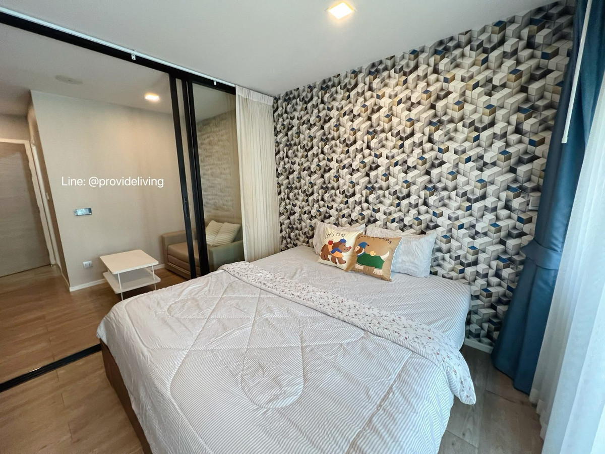 ✨Provideliving✨ Rent Kave Town Space, large room 28 sqm. View of the garden, beautiful room 📞091-7503016 Pee Kat