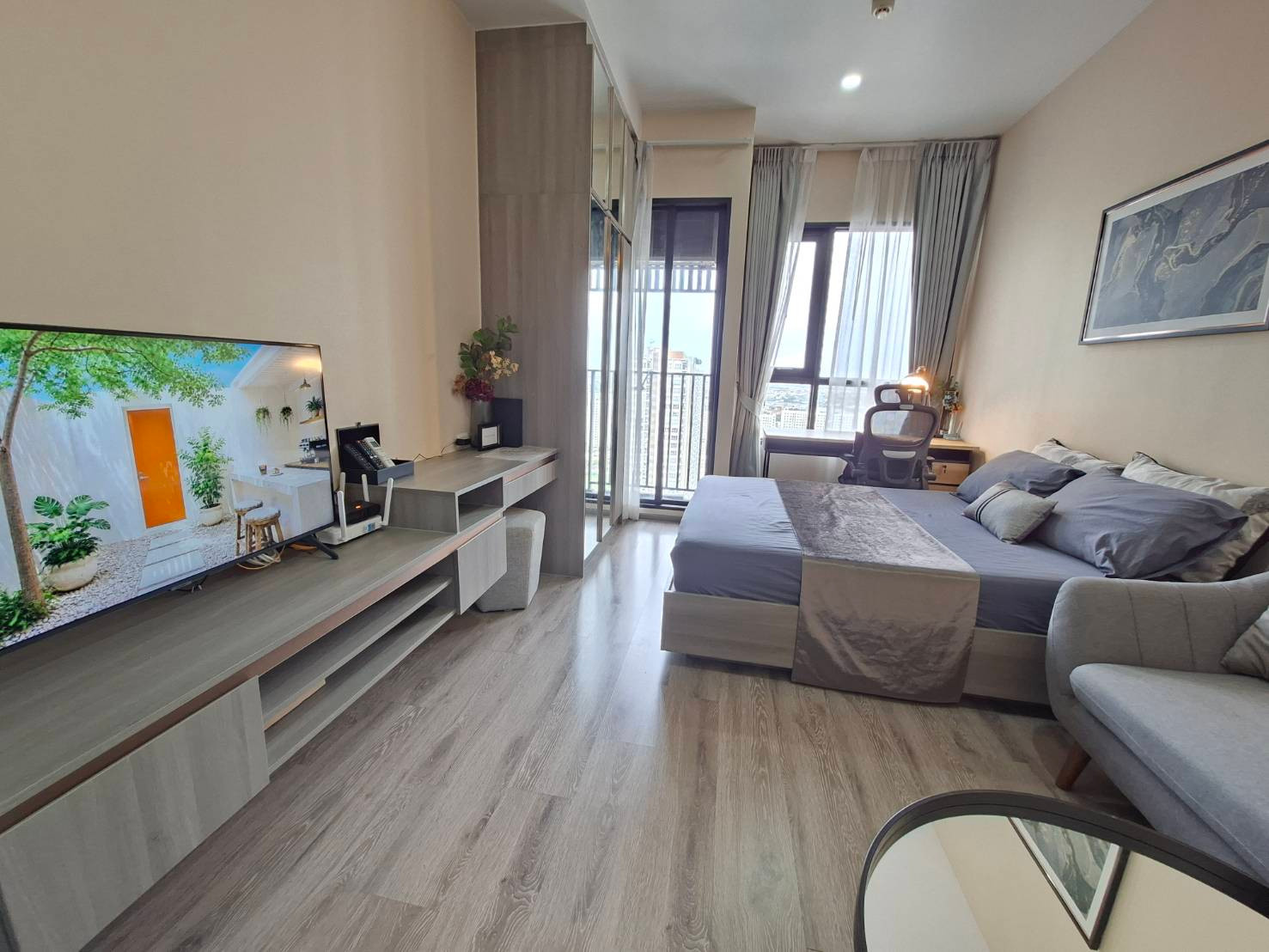 600 meter from BTS Onut,Prime location,city view,prefer short term rent✌ – รูปที่ 3