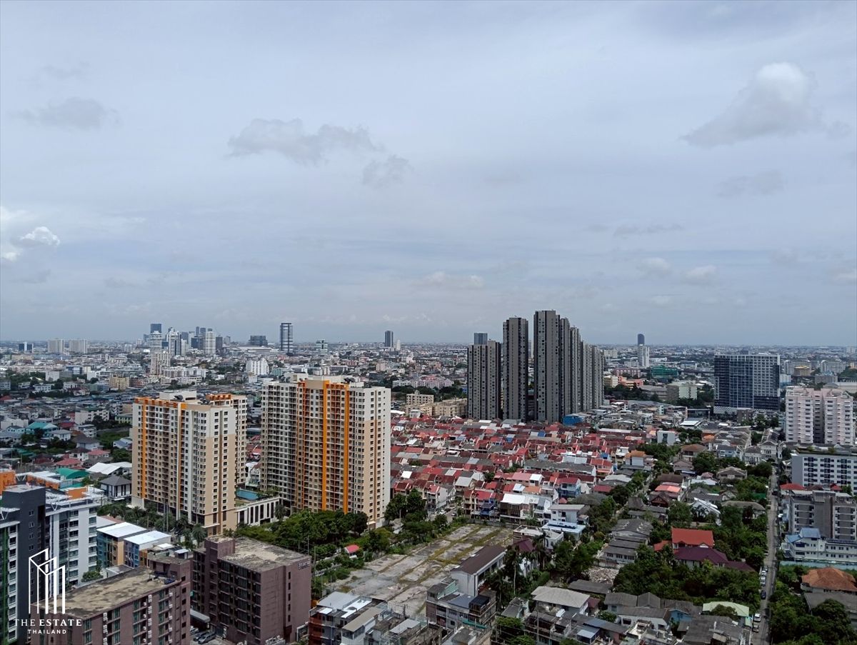 For rent Whizdom Essence ใกล้ BTS ปุณณวิถี ชั้นสูง วิวโล่ง 51.6 sq.m. 2 bedroom @35,000 Baht – รูปที่ 3