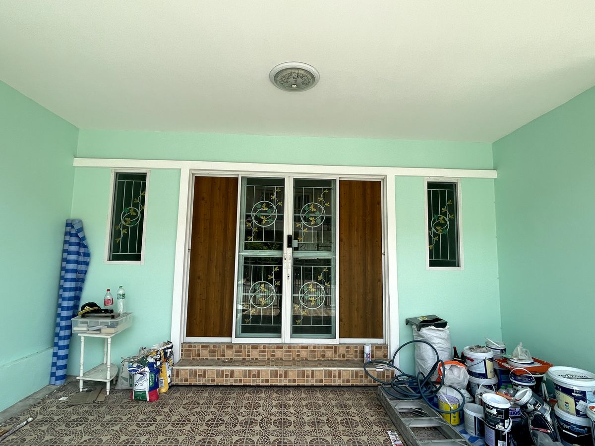 Tao Hames, Suriya Perfect, 2 floors, 3 bedrooms, 2 bathrooms, beautiful, ready to be near Mega Bangna, Permanent Temple – รูปที่ 2