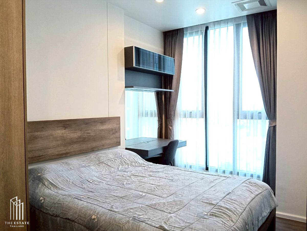 For rent Whizdom Essence ใกล้ BTS ปุณณวิถี ชั้นสูง วิวโล่ง 51.6 sq.m. 2 bedroom @35,000 Baht – รูปที่ 2