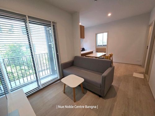Property Finder (Agent ประจำโครงการ) ให้เช่าคอนโดนิว โนเบิล เซ็นเตอร์ (Nue Noble Centre Bangna) ห้องมุม 38 ตรม. ✨️ นัดชมห้อง 🟥LINE : @pfbkk