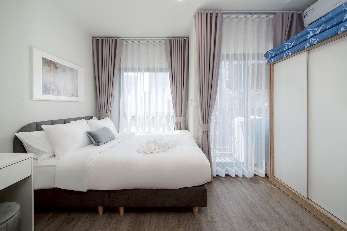 Ready for short-term rent (1–4 months)  Condo: Rich Point @ BTS Wutthakat(High-rise condo right next to BTS Wutthakat station – 0 metres)📍 Location: Wutthakat🏢 Floor: 11📏 Room type: One-bedroom, 31 sq.m.🪑 Fully furnished💰 Rental Period & Rate – รูปที่ 3