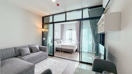 Ready for short-term rent (1–4 months) Condo: Rich Point @ BTS Wutthakat(High-rise condo right next to BTS Wutthakat station – 0 metres)📍 Location: Wutthakat🏢 Floor: 11📏 Room type: One-bedroom, 31 sq.m.🪑 Fully furnished💰 Rental Period &amp; Rate