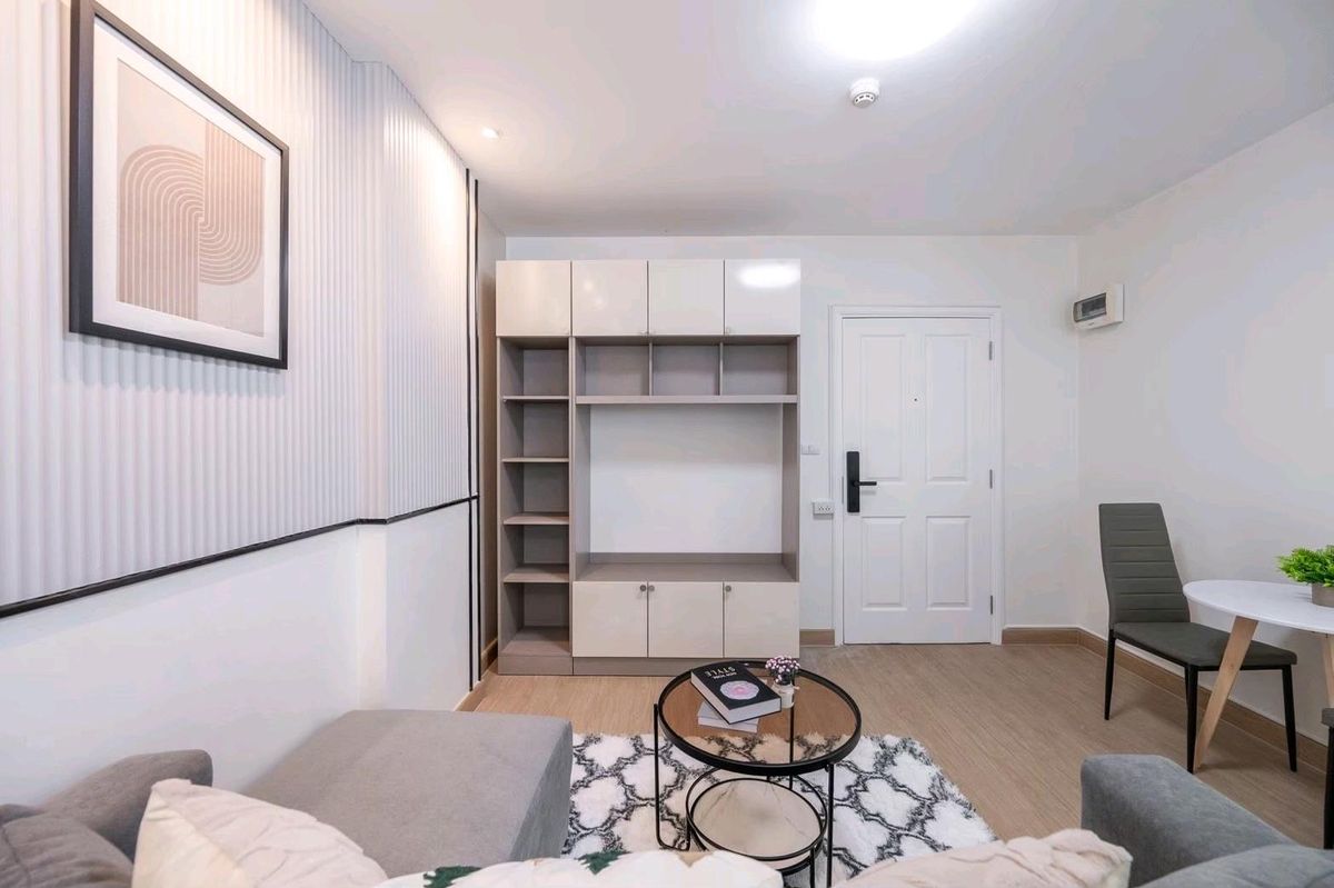 《ฟรีโอน》♥️♥️♥️เฟอร์ใหม่ พร้อมอยู่ Dcondo รามคำแหง ใกล้ห้าง ใกล้รถไฟฟ้า – รูปที่ 3
