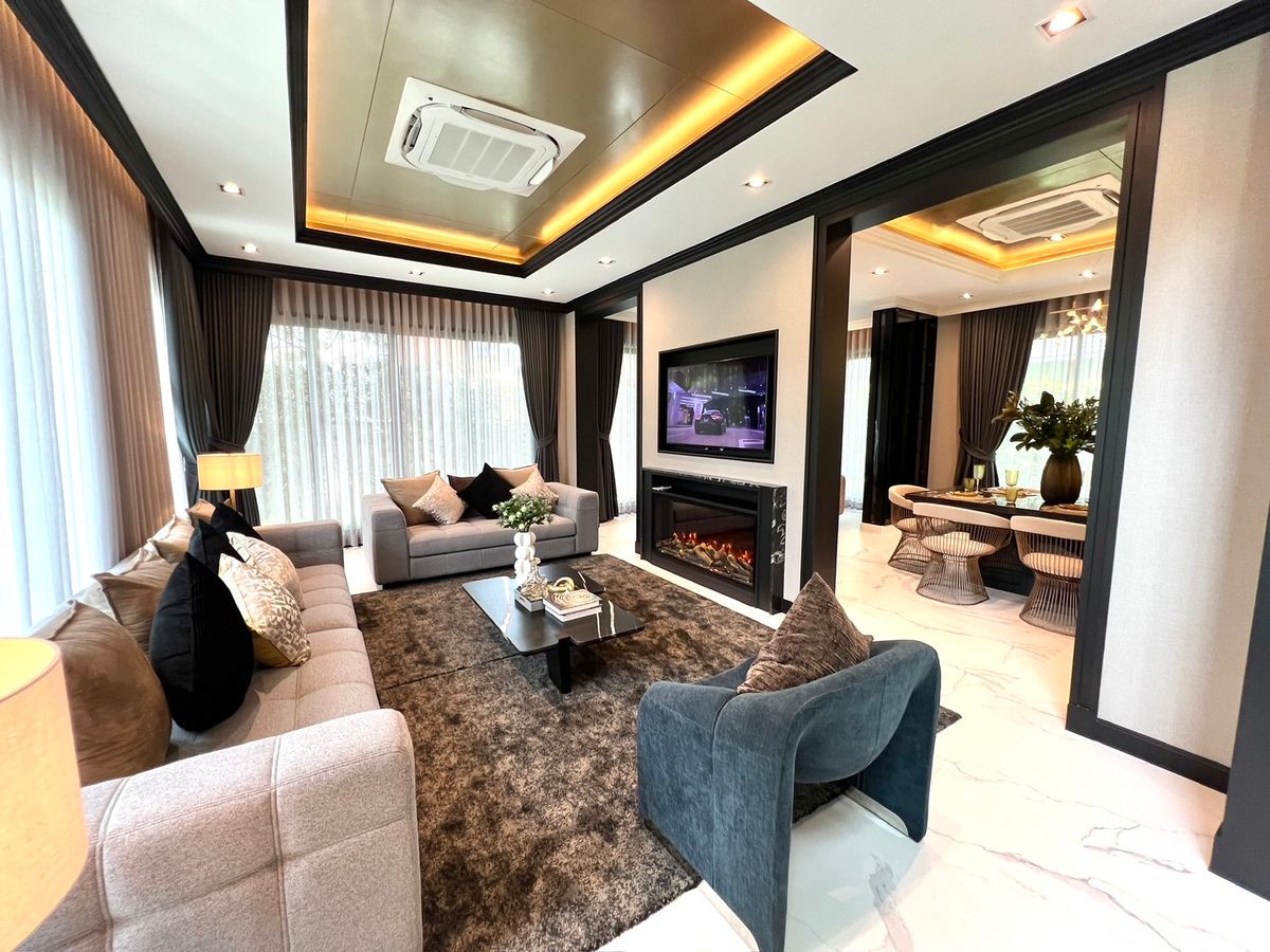 🔥Special price ราคาโปรพิเศษ🔥Bangkok Boulevard Signature รามอินทรา - วัชรพล | บ้านเดี่ยว 2 ชั้น ขนาด 516 ตร.ม. 125.1 ตร.ว. | 4 ห้องนอน 5 ห้องน้ำ 4 ที่จอด เริ่ม 29.9 MB ติดต่อนัดชม Tel.0922635410 (เอิร์ธ)