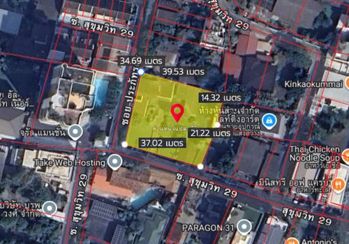 Land 346 sq.w. Sukhumvit 31 / (Sell), Land 346 SQ M. Sukhumvit 31 / (For Sale) Palm890