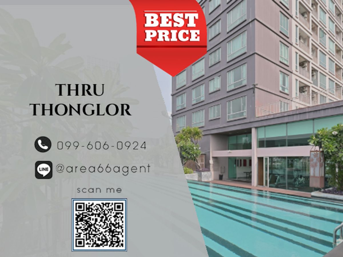 🔥 For sale !! Condo Thru Thonglor 🔥 For sale !! Condo Thru Thonglor