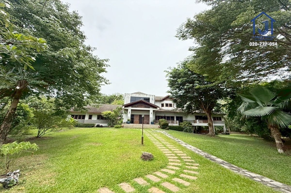 House for sale with 11 rai land, 1 ngan 6 square wah, Ban Na-Kaeng Khoi Road, Saraburi