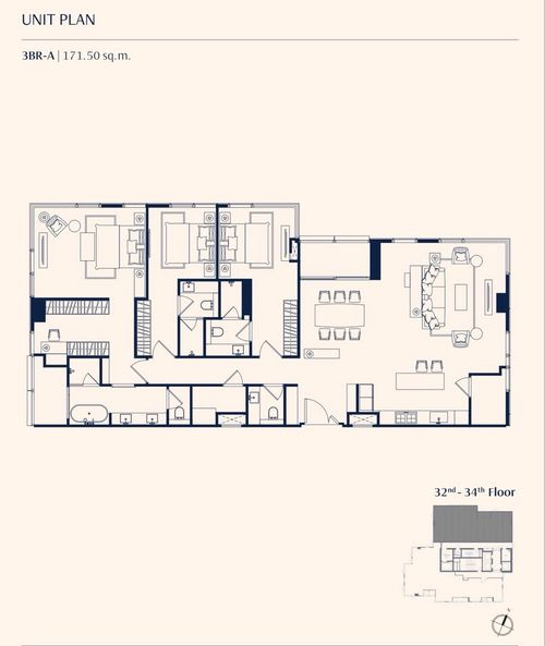 For Sale 2 Bedroom 107 Sqm. The Residences 38 | Corner Room &amp; High Floor | Exclusive private view 062-339-3663