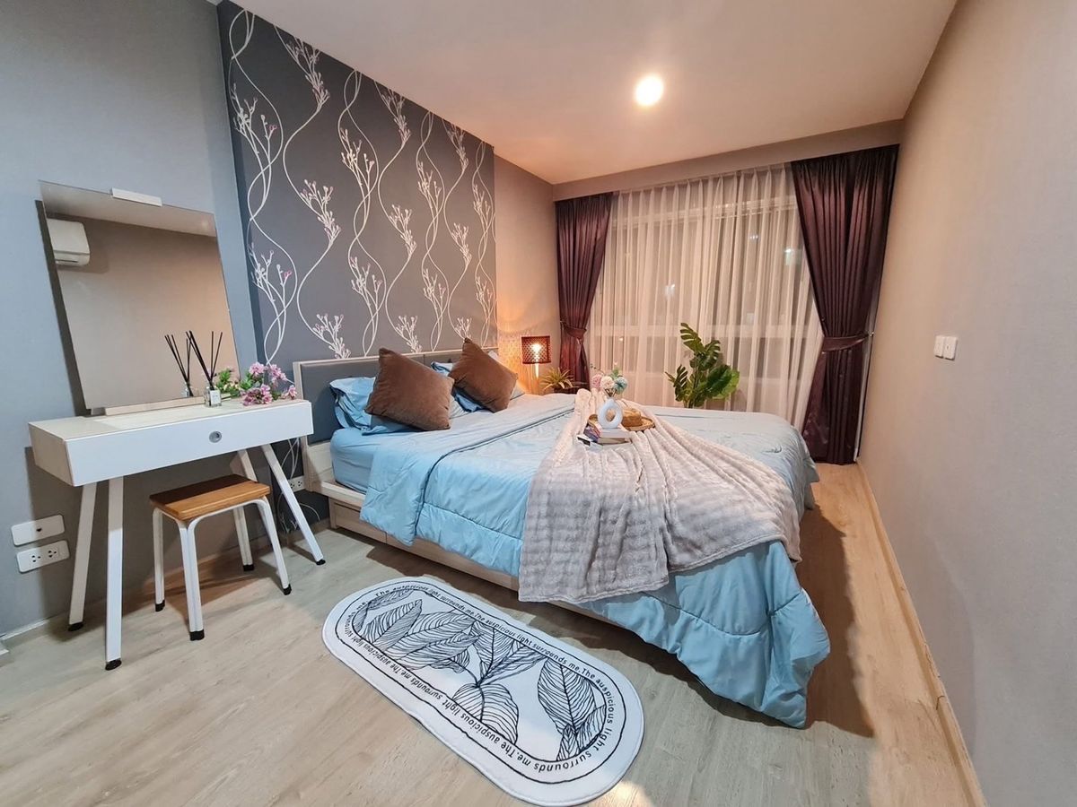 Elio Del Ray Sukhumvit 64, beautiful resort style, safe from 1 Bedroom 1 Bathroom, 34 sqm. Price 14,000 baht. Elio Del Ray Sukhumvit 64, beautiful resort style, safe from 1 Bedroom 1 Bathroom, 34 sqm. Price 14,000 baht.