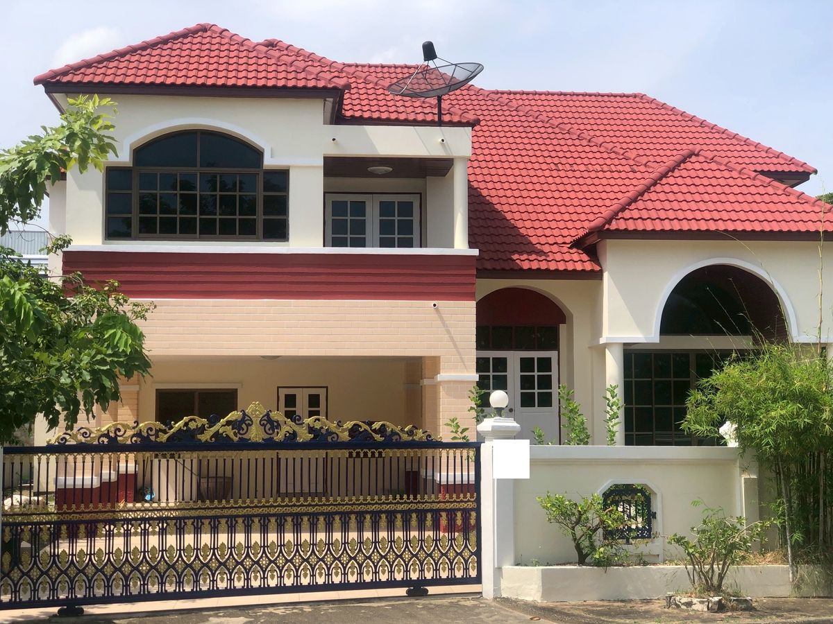 176ตรว 5นอน6น้ำ4จอด บ้านเดี่ยว 2 ชั้น ปรีชา ศรีนครินทร์ หนามแดง บางพลี 