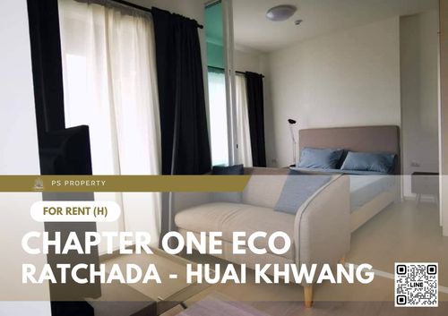 ให้เช่า ✨ Chapter One Eco Ratchada - Huai Khwang ✨ เฟอร์นิเจอร์ และ เครื่องใช้ไฟฟ้าครบ ใกล้ MRT ห้วยขวาง