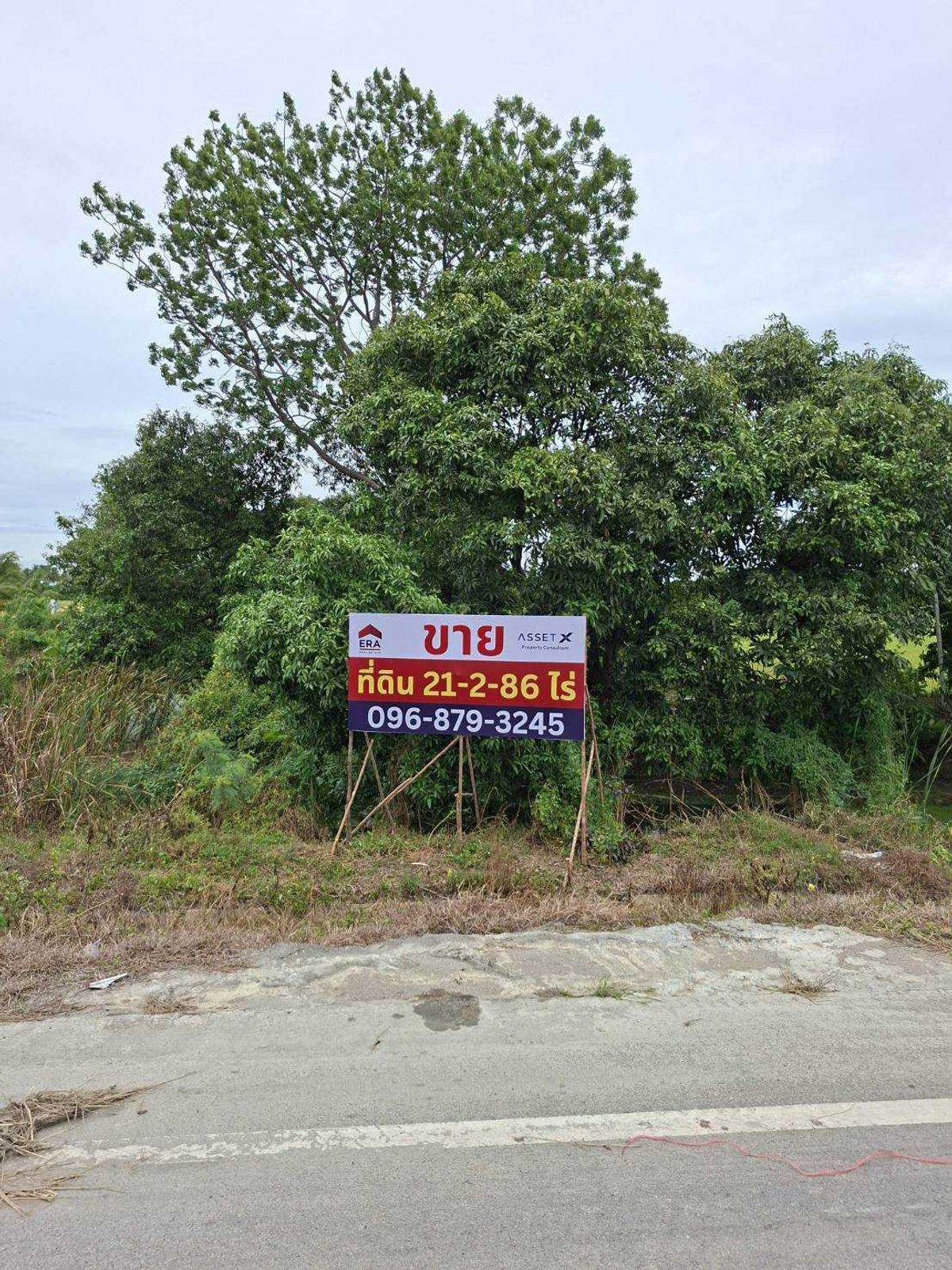Land for Sale on Main Road (2 plots) in Phetchaburi, southbound towards Tha Yang – รูปที่ 2
