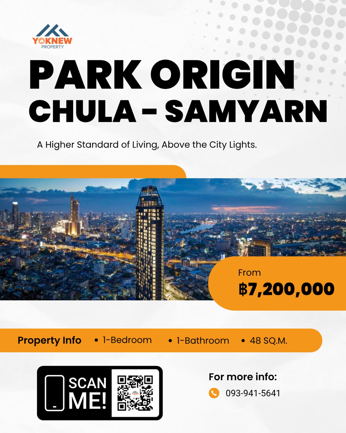 🏙 Park Origin จุฬา–สามย่าน | คอนโดชั้นสูง วิวสวย แต่งครบ ใกล้ MRT!