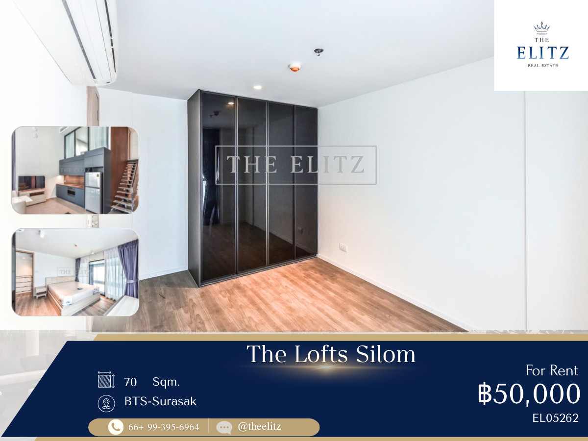 ✨ Beautiful Duplex Living - Stylish Design & A Distinctive Two-Level Residence in the Heart of Silom ✨ ✨ Beautiful Duplex Living - Stylish Design & A Distinctive Two-Level Residence in the Heart of Silom ✨