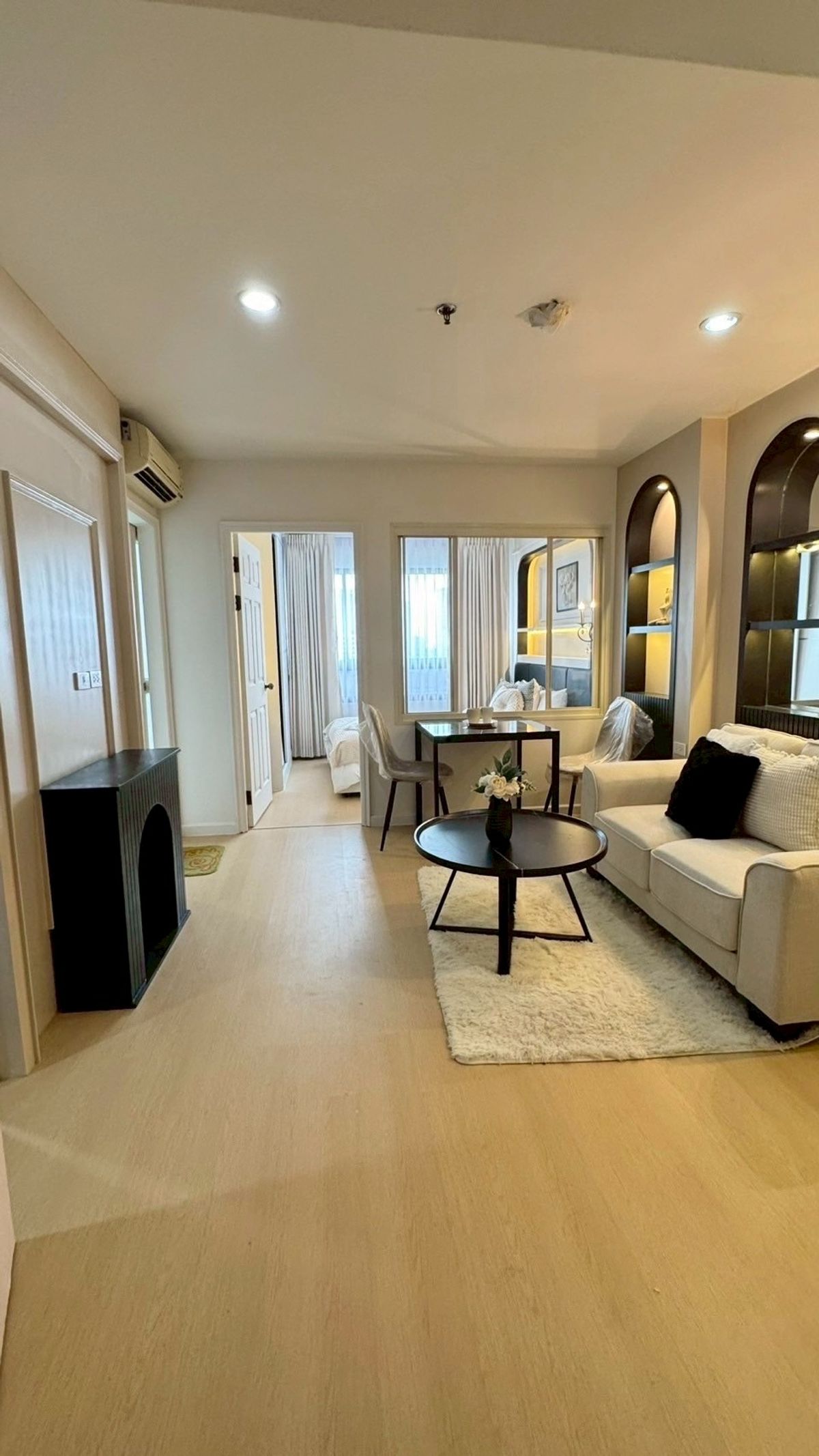 ลุมพินีเพลสรัชดาท่าพระ ห้องวิวโล่งไม่ชนตึก ห้องรีโนเวทใหม่ MODERN MINIMAL – รูปที่ 2