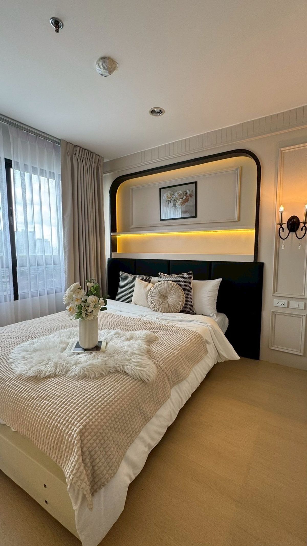 ลุมพินีเพลสรัชดาท่าพระ ห้องวิวโล่งไม่ชนตึก ห้องรีโนเวทใหม่ MODERN MINIMAL – รูปที่ 4