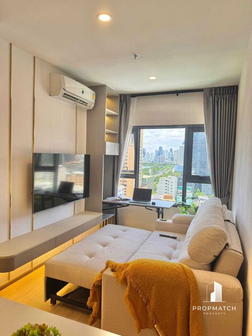 ✨Flash Deal ✨ Life Rama 4 - Asoke( 1Bed 1Bath 32.4SQM.) แต่งครบพร้อมอยู่ !! เพียง 27,000 บาทต่อเดือน Tel.0981315848 @propmatch