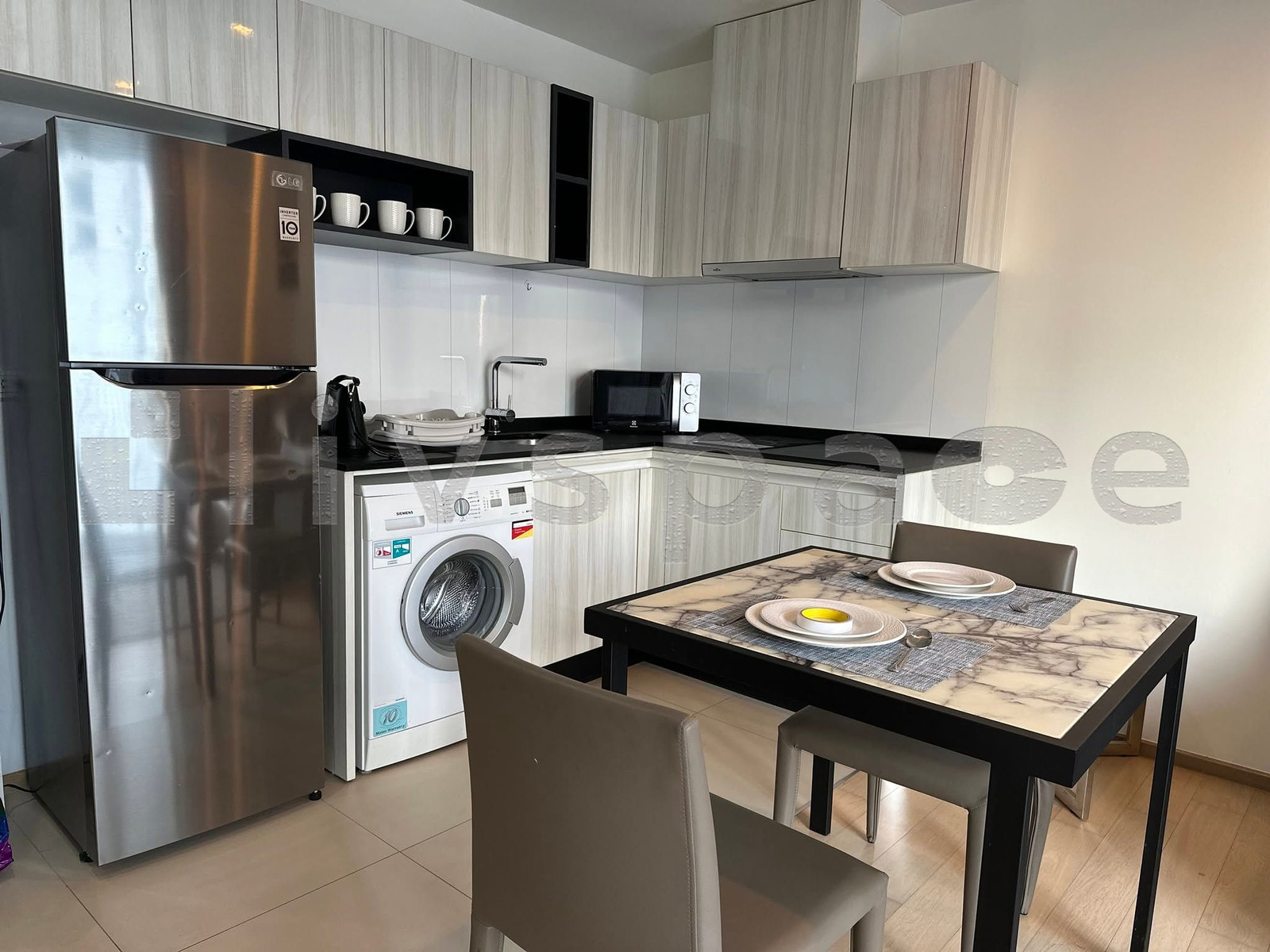 ▚ L06CN1ツ ให้เช่า HQ Thonglor 1 Bed 45ตร.ม. ห้องสวย เฟอร์ครบ ราคาดีที่สุดในตลาด ใจกลางทองหล่อ ใกล้ BTS ทองหล่อ✨ – รูปที่ 3