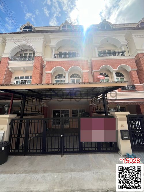 เช่า ทาวน์โฮม ขนาด 3 ห้องนอน คาซ่า ซิตี้ รามคำแหง ติดซอยรามคำแหง 76 ใกล้ โรงเรียนนานาชาติ RAIS 