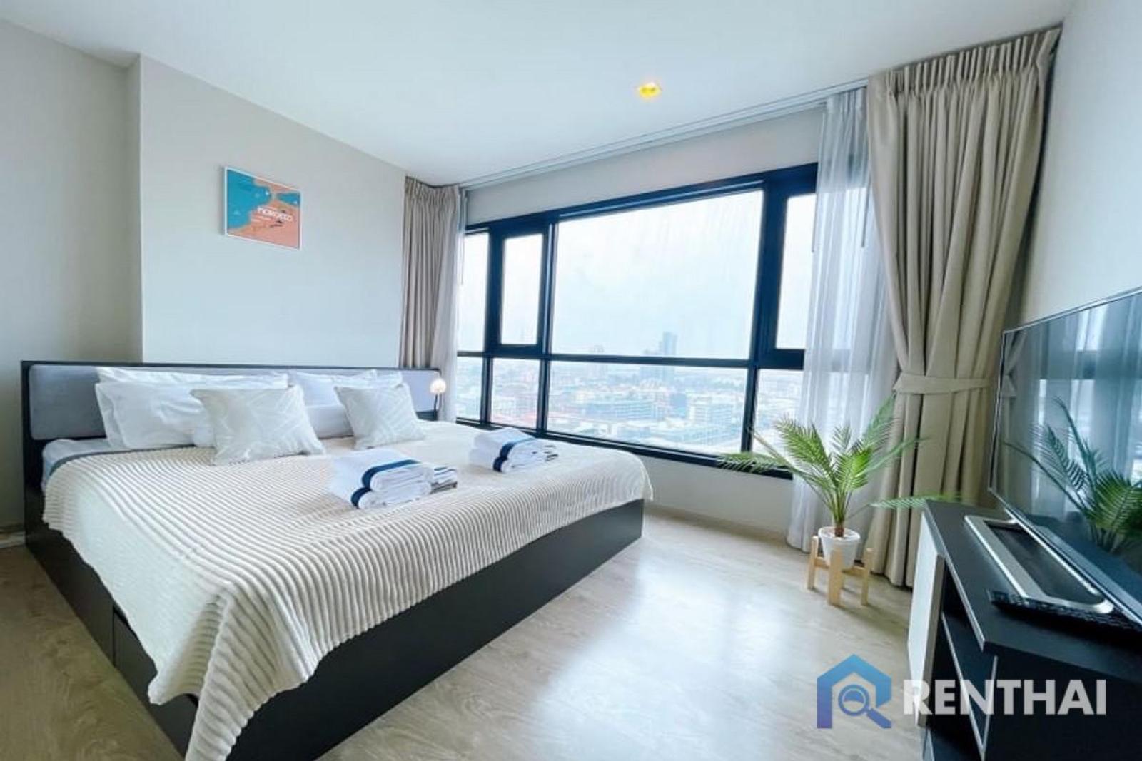 คอนโดใจกลางเมืองพัทยา The Base central Pattaya 2 ห้องนอน 50 ตร.ม. วิวทะเล – รูปที่ 2