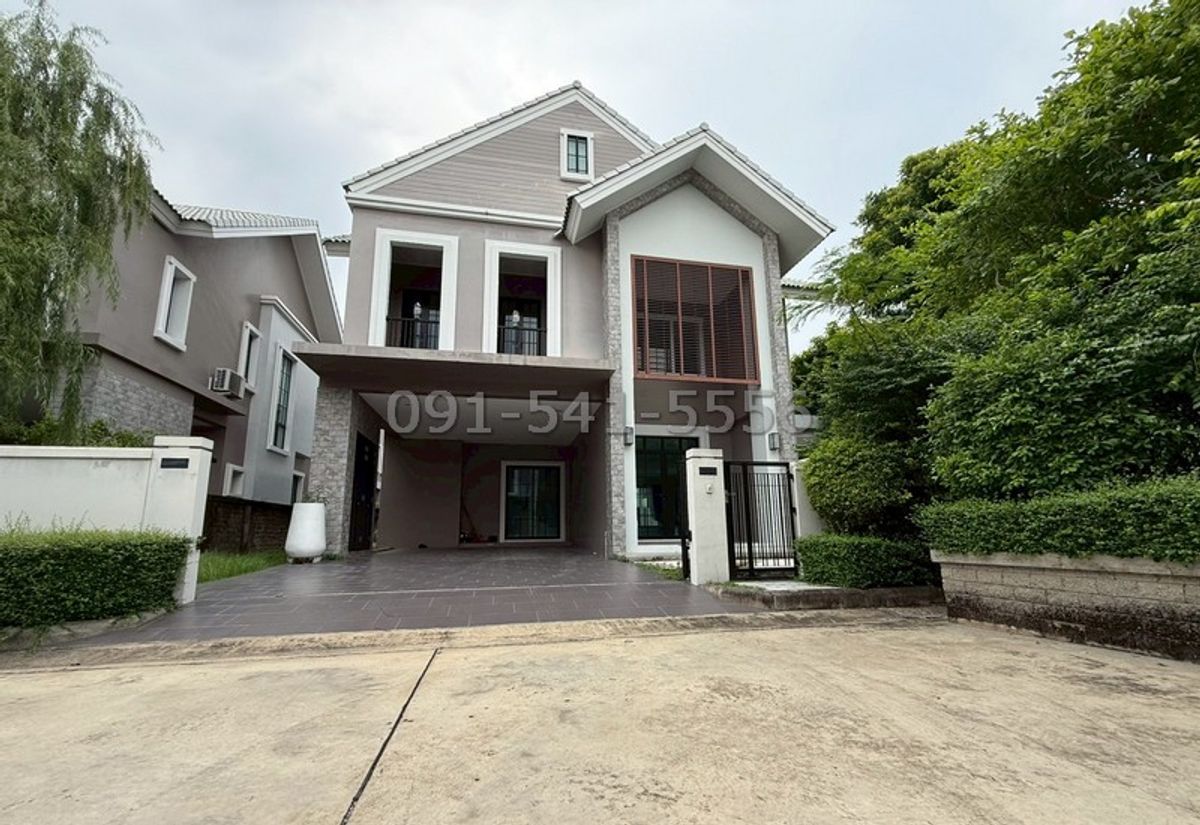 Luxury house for sale in Mimon Residence Ram Inthra Peaceful, private The last of the alley Luxury house for sale in Mimon Residence Ram Inthra Peaceful, private The last of the alley