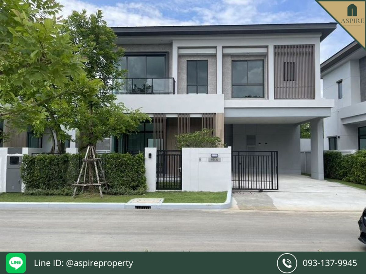 [ขาย] บ้านเดี่ยว บางกอก บูเลอวาร์ด บางนา-กม.5 (Bangkok Boulevard Bangna-km5) ใกล้รร. นานาชาติ ทางด่วน