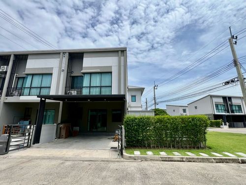 💎 “บ้านหลังริม + พื้นที่สนามข้างบ้านกว้างพิเศษ เหมือนได้ที่ดินเพิ่มฟรี!“ 🏠 โครงการ Grande Pleno ราชพฤกษ์ 💥 ต่อเติมครบ ✨พร้อมอยู่
