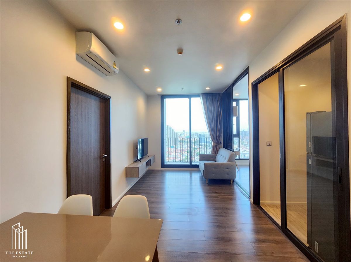 For rent Whizdom Essence ใกล้BTS ปุณณวิถี ชั้นสูง วิวโล่ง พร้อมเฟอร์นิเจอร์และเครื่องใช้ไฟฟ้า @35,000 Baht – รูปที่ 2