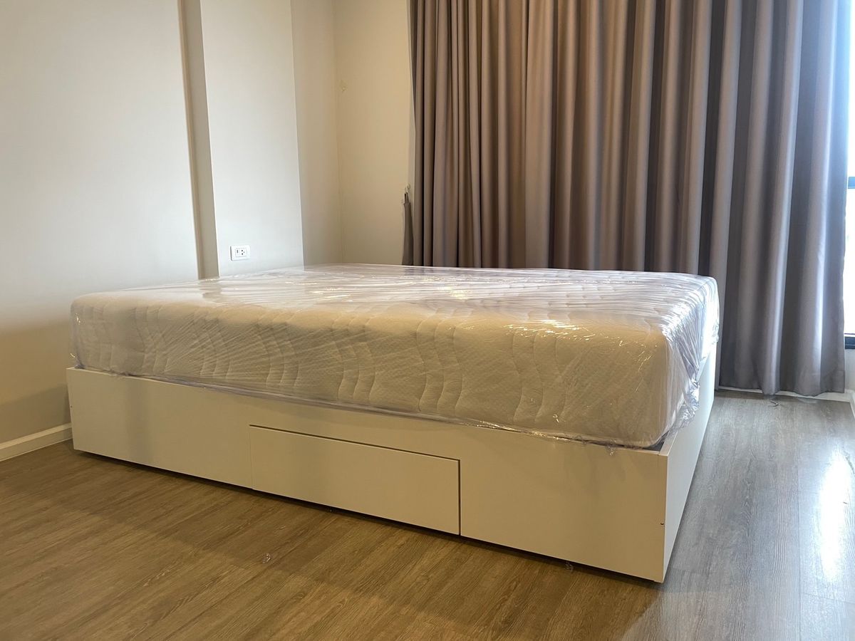 ให้เช่า บลู สุขุมวิท 105 แบบ 1 ห้องนอน 28 ตรม. เพียง 12,000 บาท ห้องใหม่ ยังไม่มีคนเคยอยู่ – รูปที่ 3