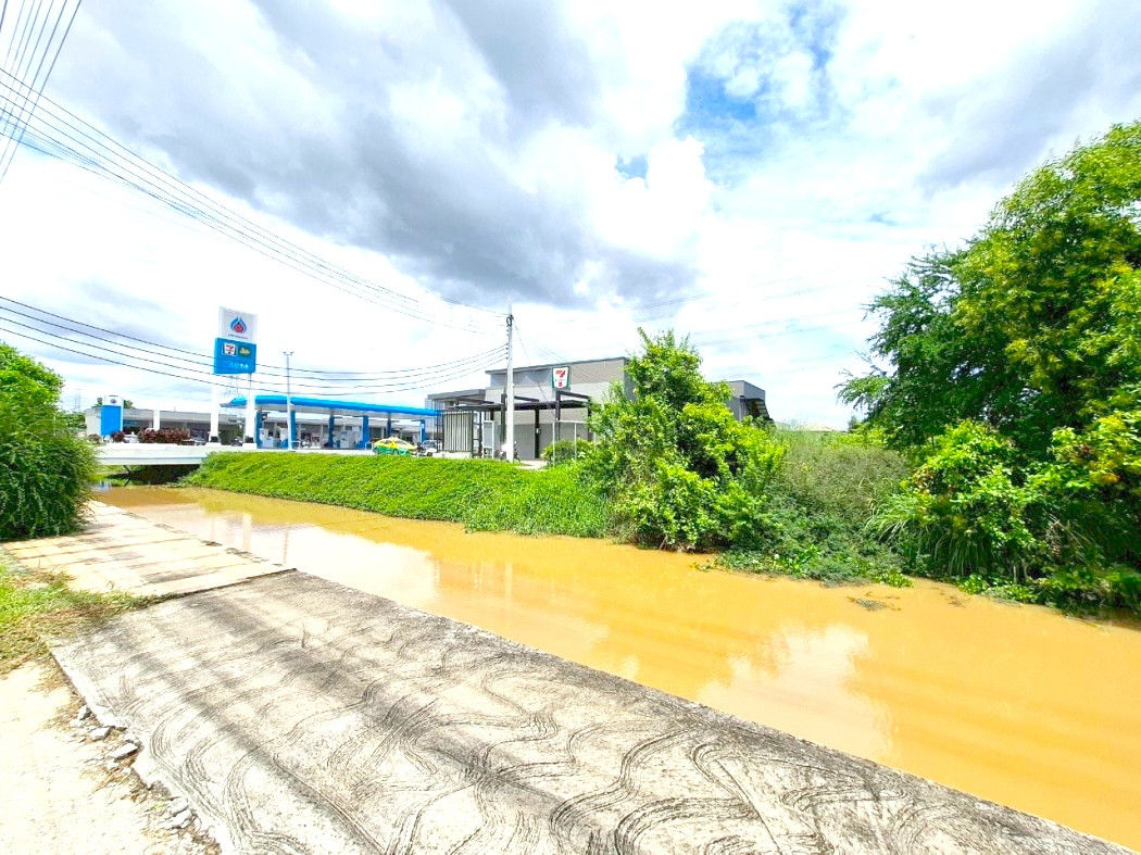 ขาย ที่ดิน ริมถนนเลียบคลองประปา 1 ไร่กว่า ใกล้ถนนสรงประภา 900 เมตร KK – รูปที่ 4