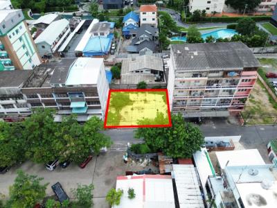 ขาย ที่ดิน ทำเลเยี่ยม 90 ตรว  ริมถนนเมน ซอยสรรพาวุธ 1  ใกล้ BTS บางนา แค่ 500 ม. KK